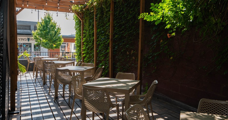 Exterior seating area