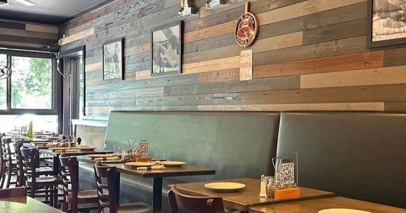 Interior seating area