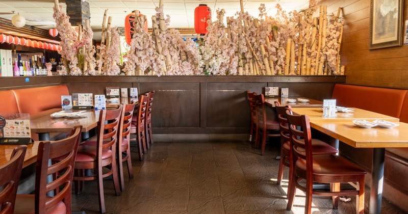 Interior, dining area