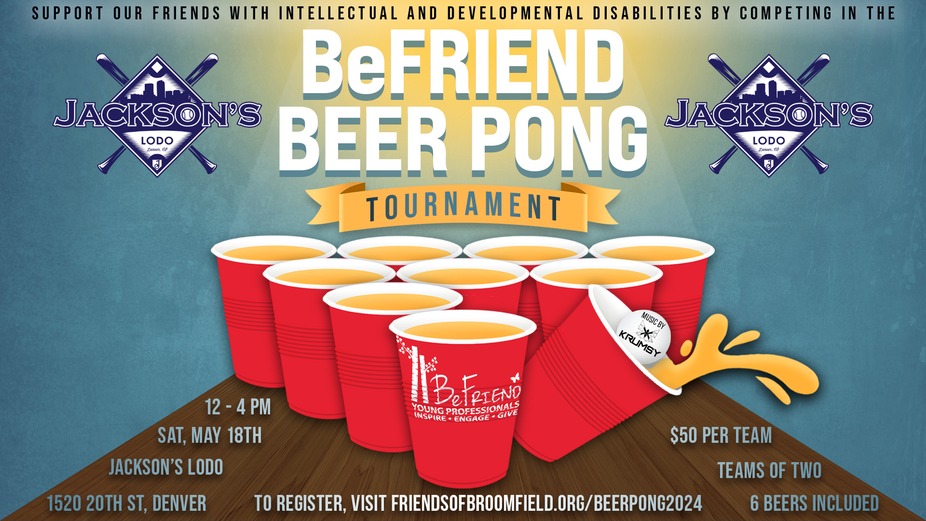 Befriend Charity Beer Pong tournament event photo 1
