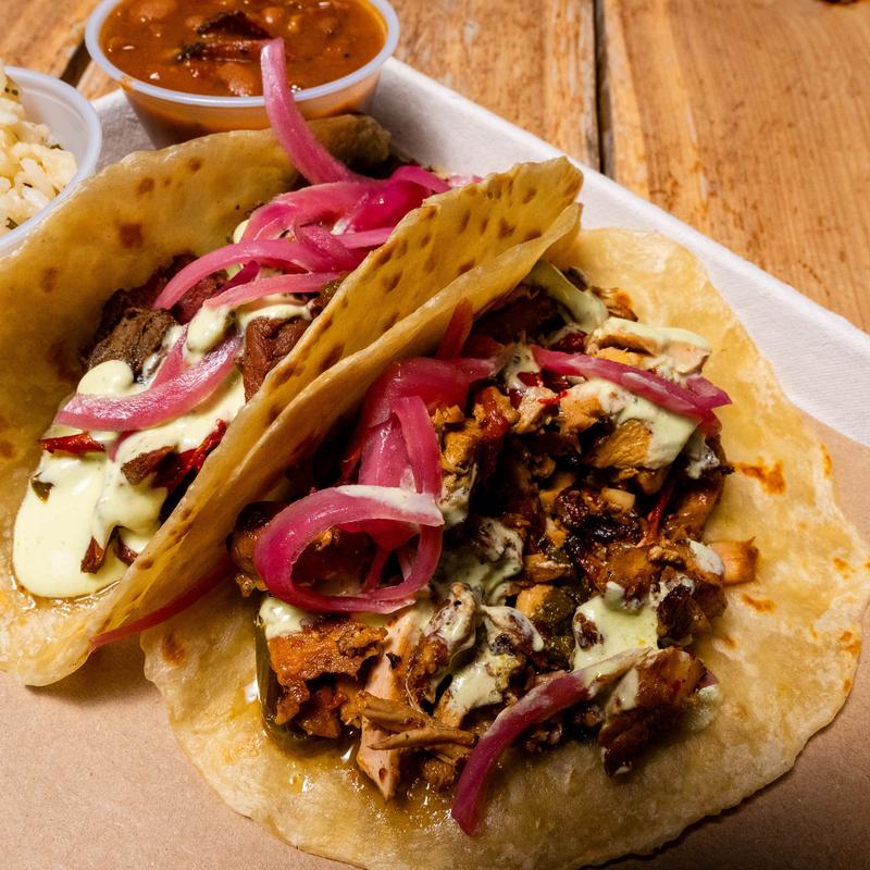 menu item 3 of 9, Pork Crispito Tacos