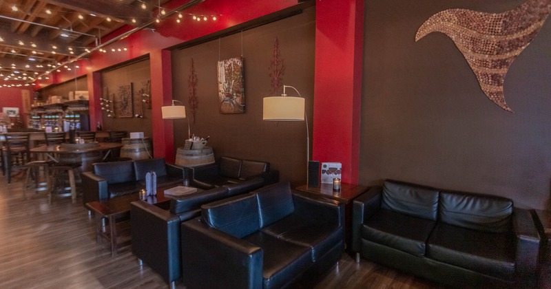 Interior, seating area