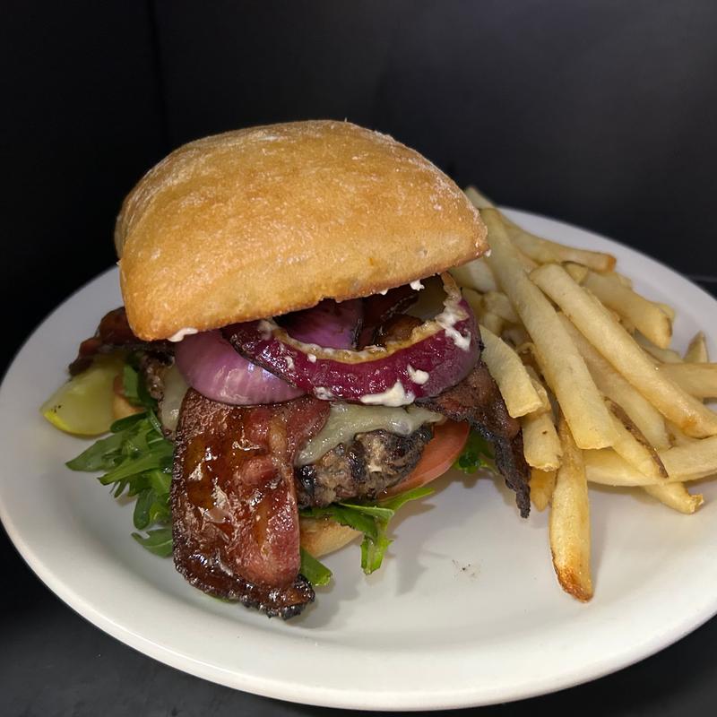 menu item 1 of 7, Stuffed Burger