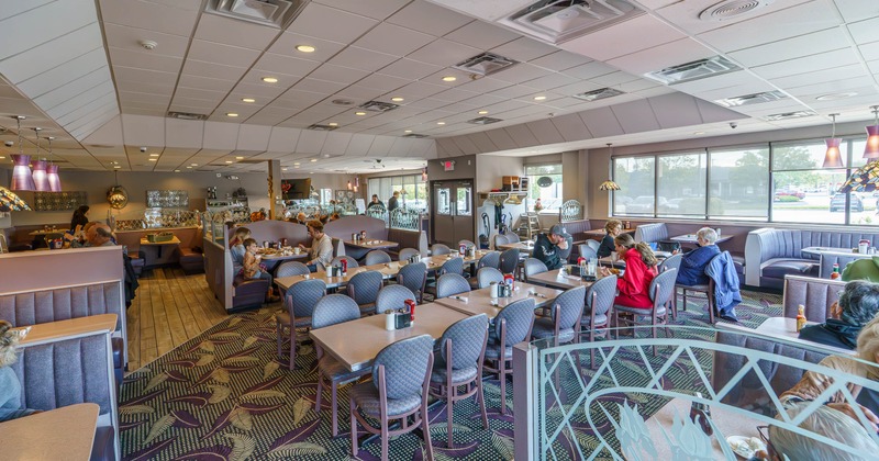 Interior, main dining area