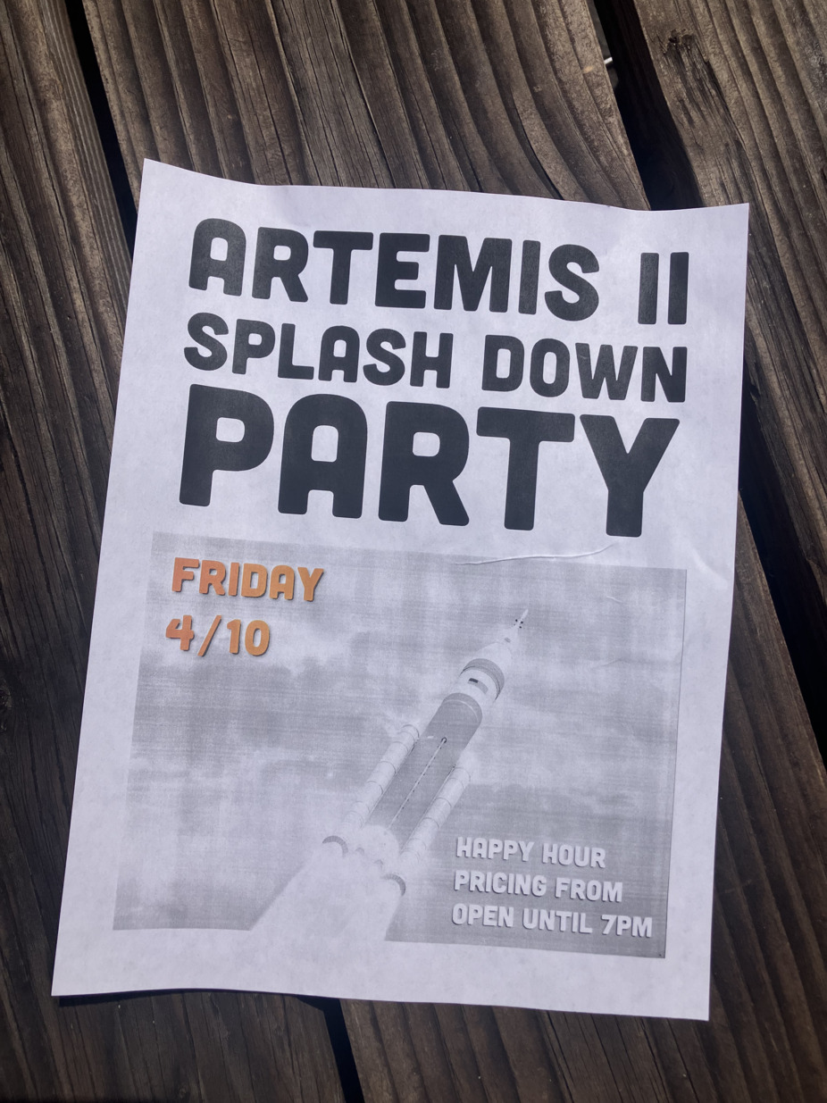 Artemis II Splash Down Party event photo