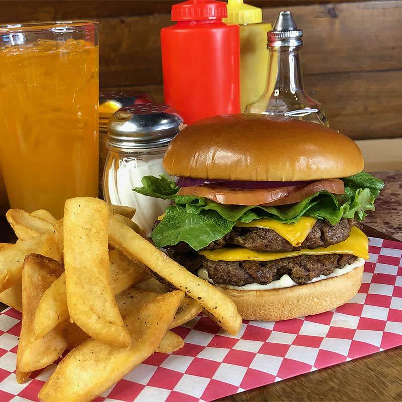 Double Chief Burger with Cheese photo