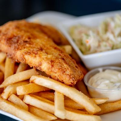 Fish and Chips.