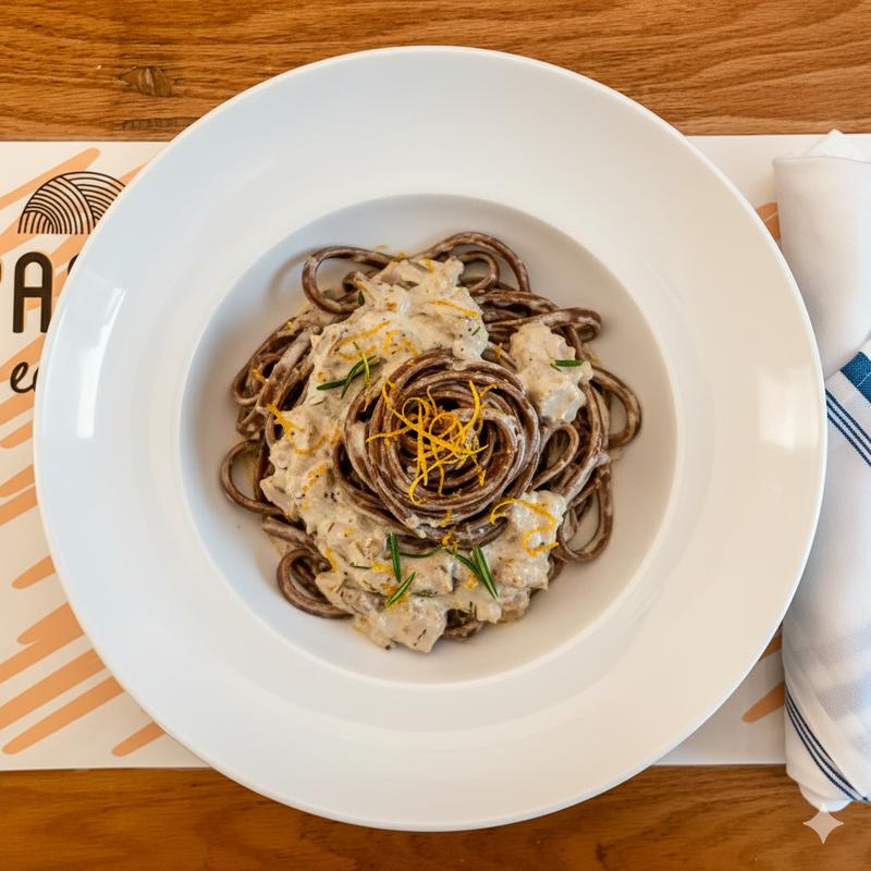 Cacao Fettuccine and Duck photo