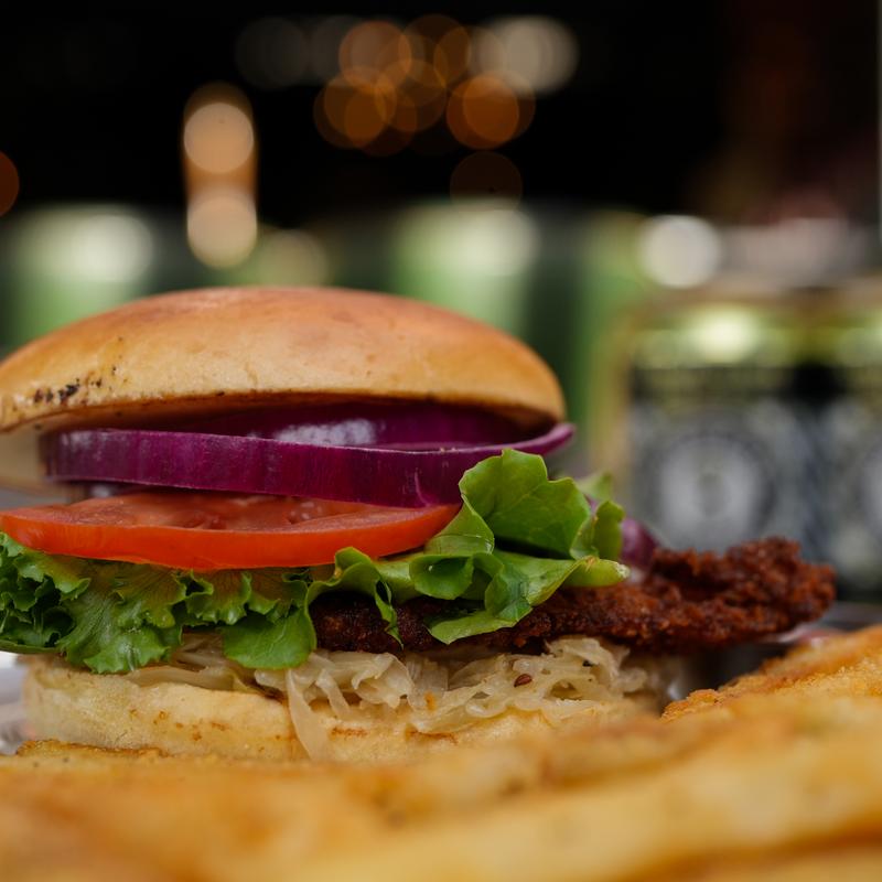 Schnitzel Sandwich photo