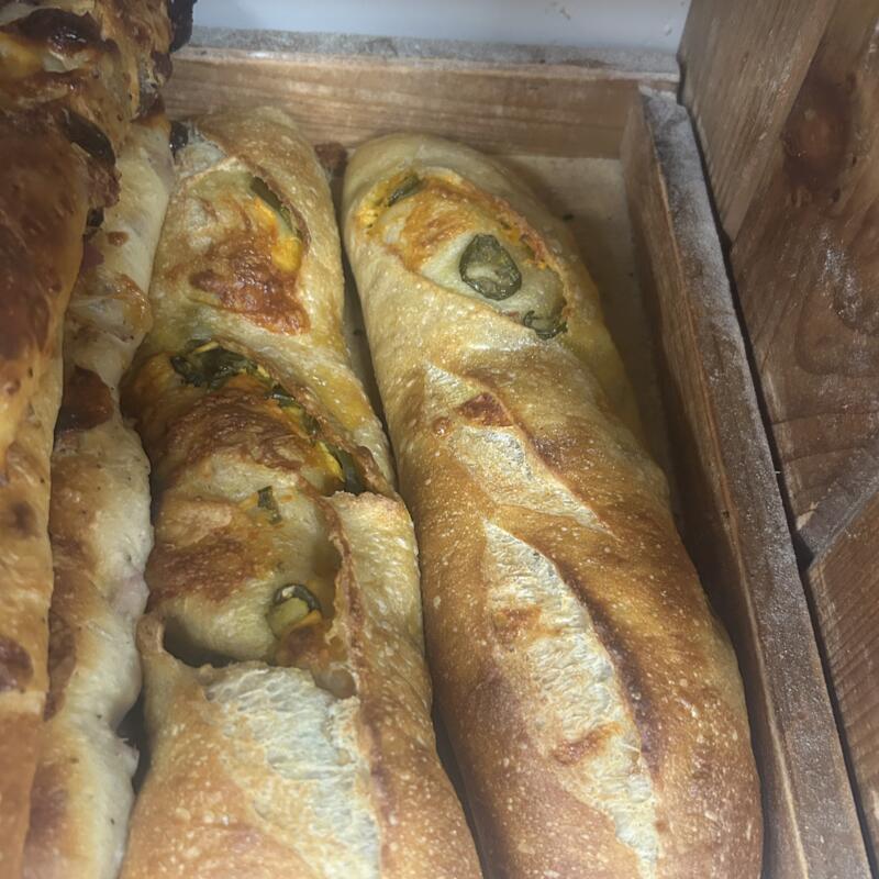 menu item 61 of 61, Jalapeno Cheddar Bread