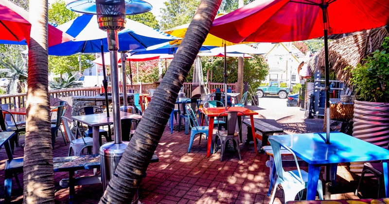 Exterior, patio seating