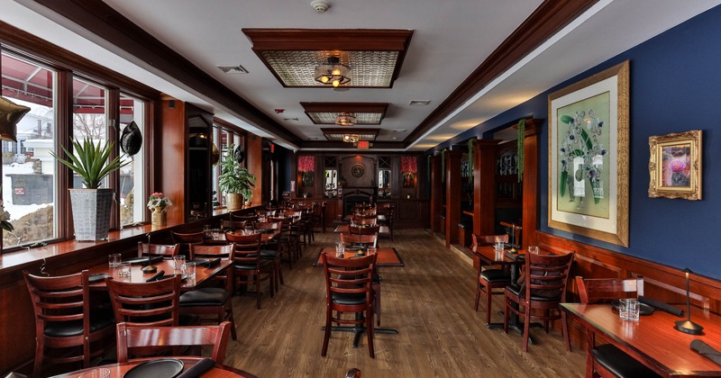 Interior, dining area