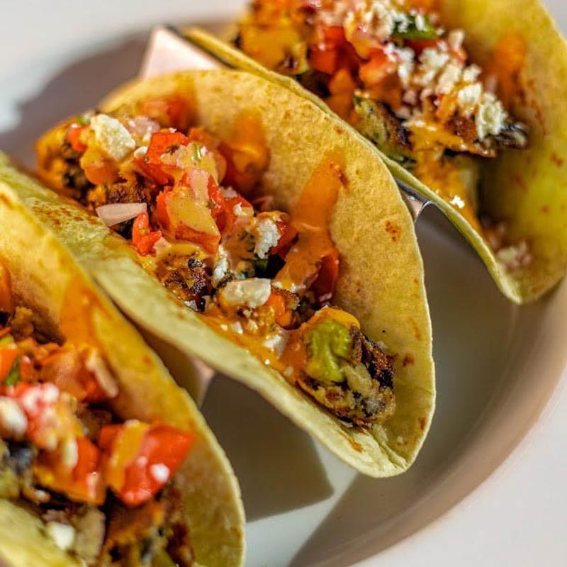 Black Bean Patty Tacos photo