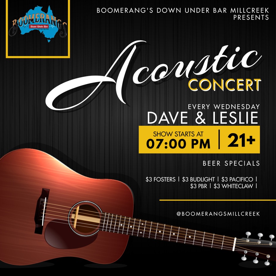 Acoustic Concert with Dave & Leslie event photo