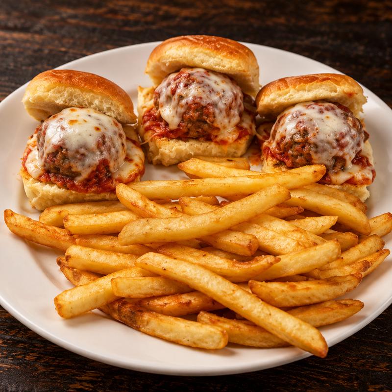 MEATBALL PARMESAN SLIDERS photo