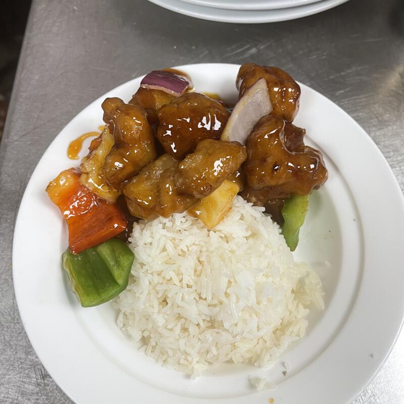 menu item 86 of 107, Kid's Sweet & Sour Chicken