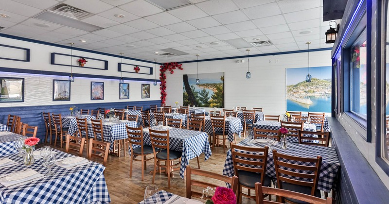 Interior, dining area