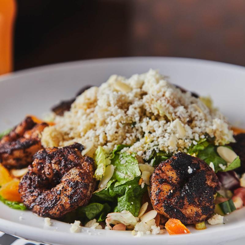 Blackened Shrimp & Couscous Salad photo