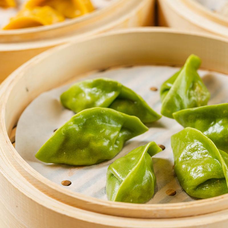 Chicken Hand Make Steam Dumplings (6) photo