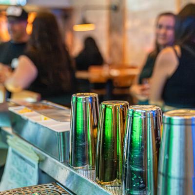 A great place for friends to chat and let loose.