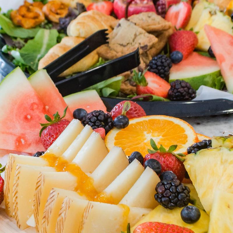 Cheese and Fruit Platter photo