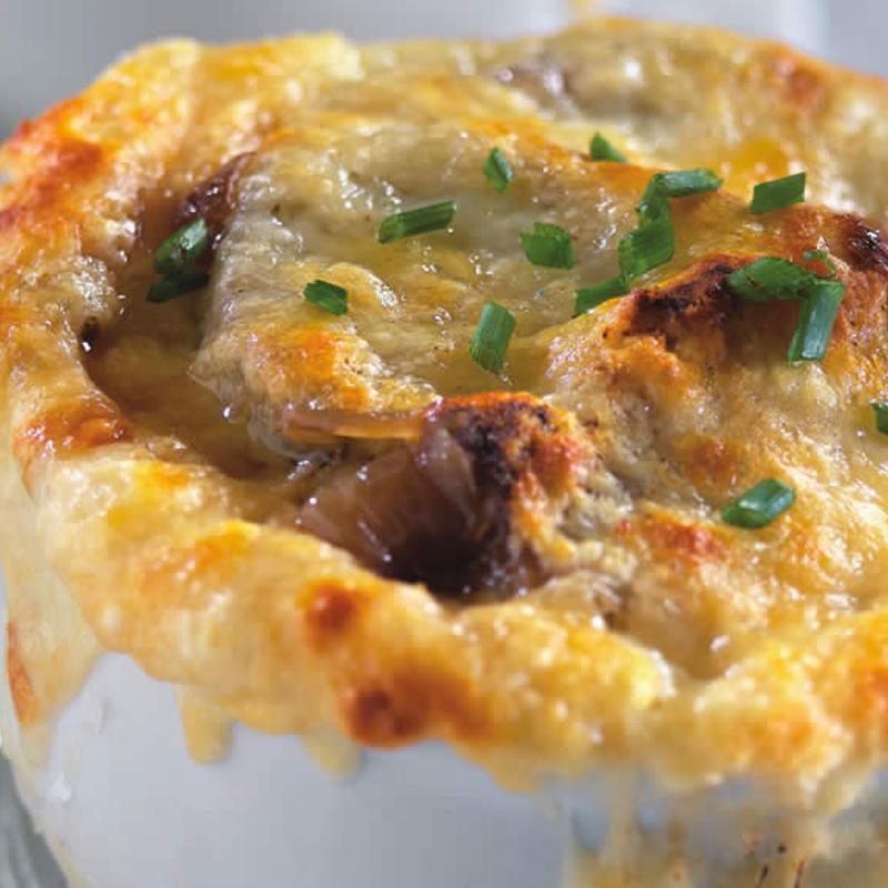 Baked French Onion Soup photo