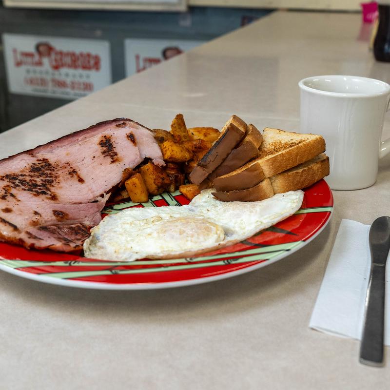 menu item 2 of 6, A&J Special