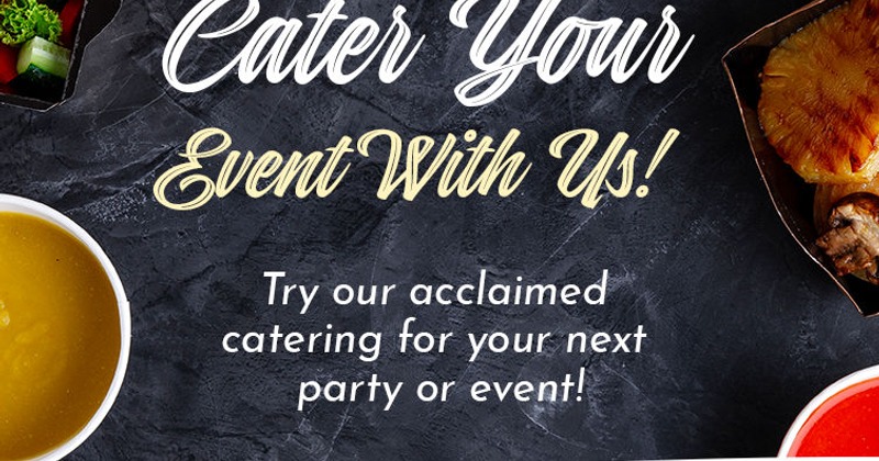 A restaurant's pamphlet