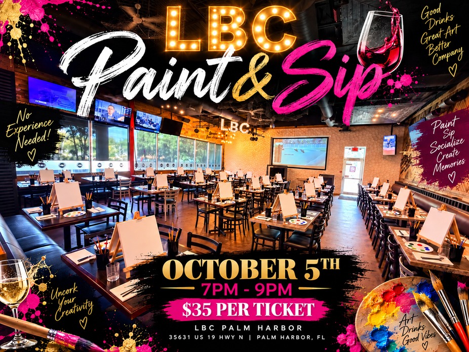 Paint & Sip October 5th event photo