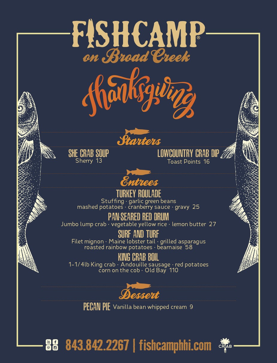 Thanksgiving at Fishcamp on Broad Creek event photo