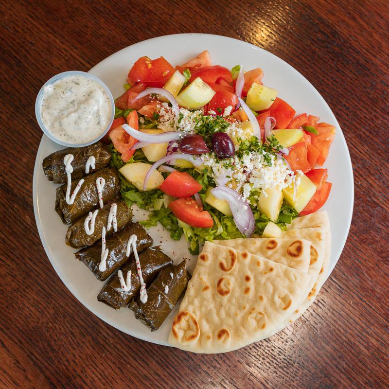 Veggie Dolma Plate photo