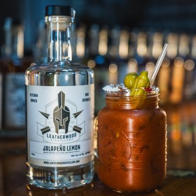 Bloody Mary and Leatherwood Jalapeno Lemon Rum.
