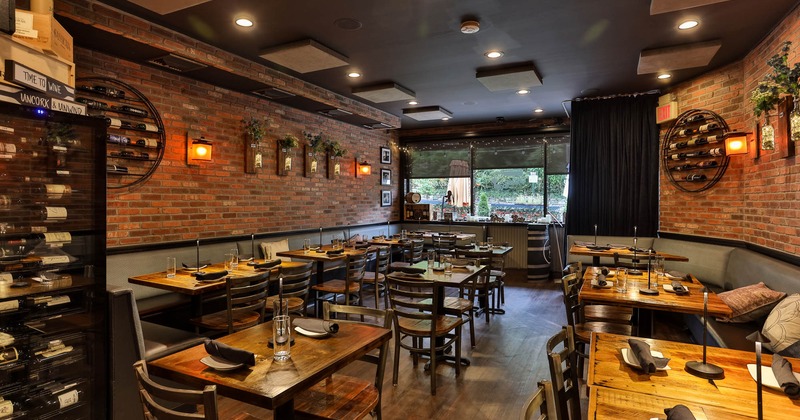 Interior, dining area