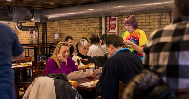 Interior, different pictures on the wall