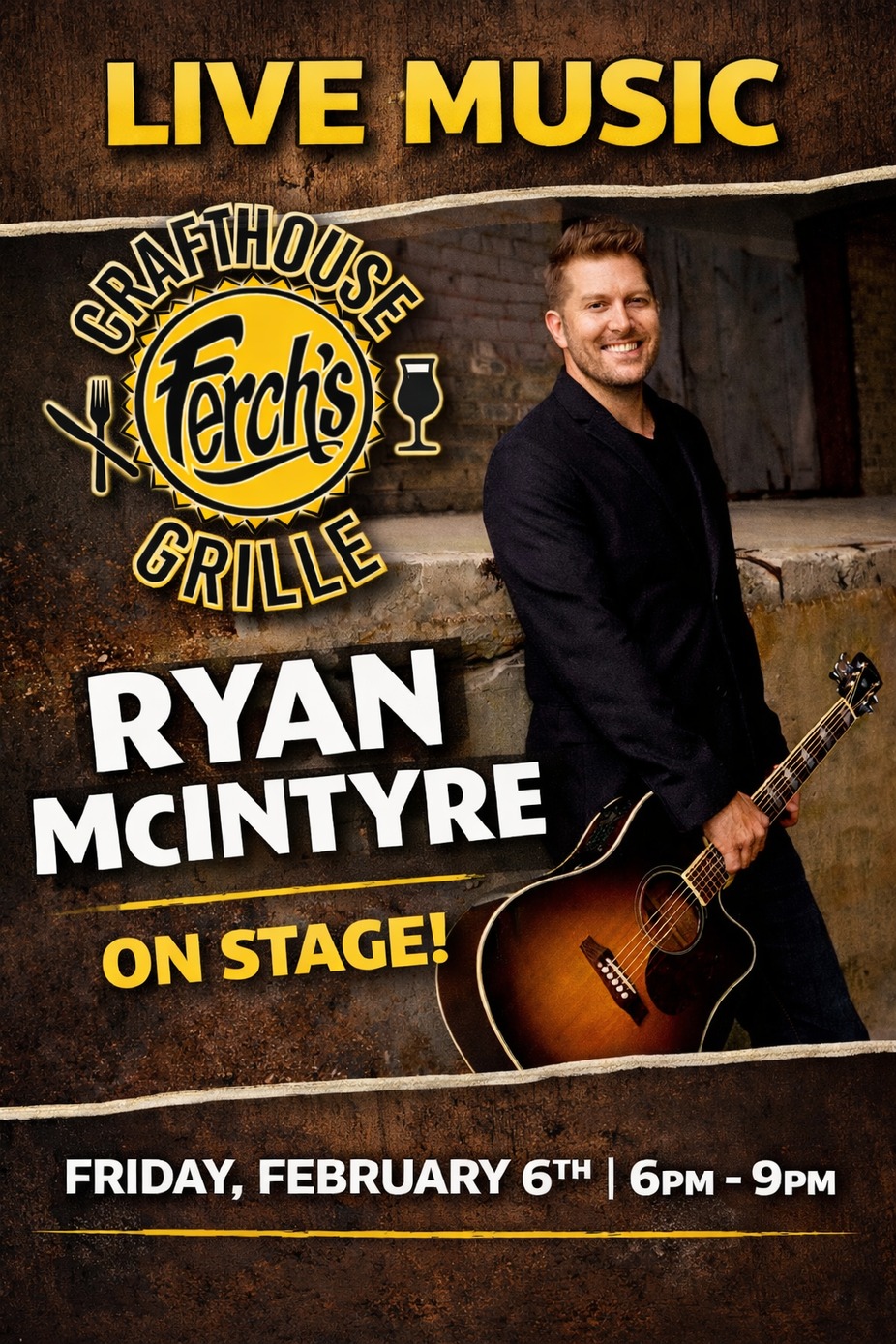 Live Music- Ryan McIntyre event photo