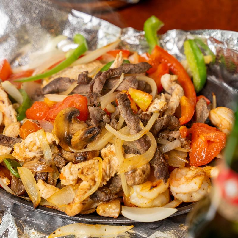 menu item 7 of 9, Fajitas Combo