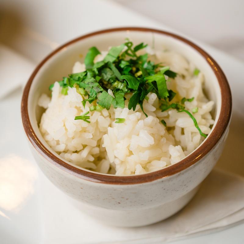 White Cilantro Rice photo