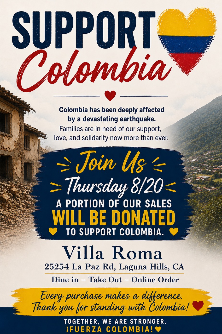 Support Colombia event photo