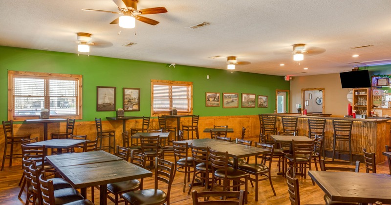 Interior, seating area