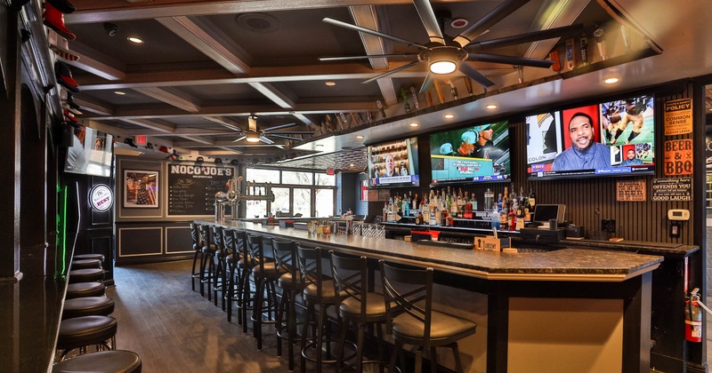 Interior, bar area