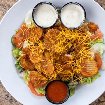 Buffalo chicken salad.