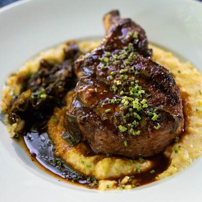 Kurobuta Pork Chop with mashed potato