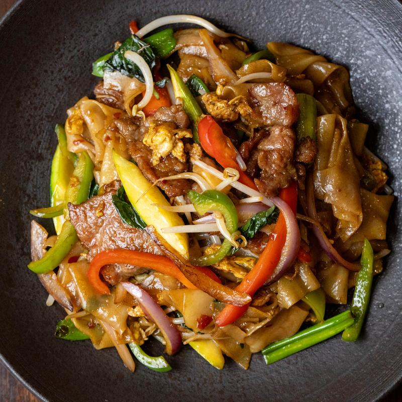 menu item 8 of 9, Drunken Noodle