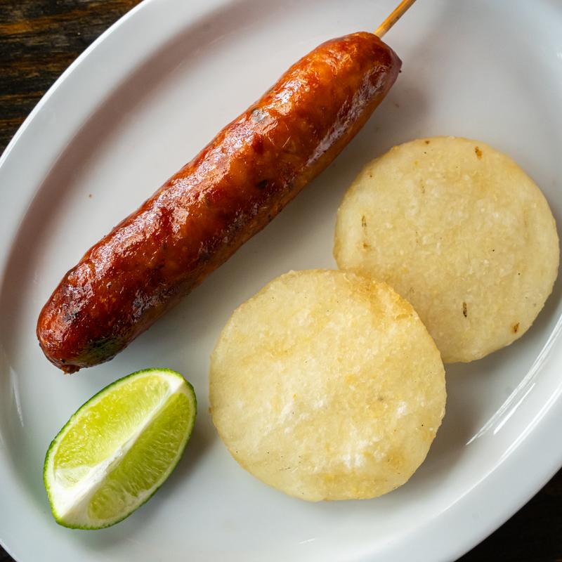 Chorizo con Arepa photo
