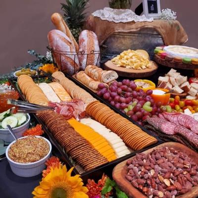 Catering food served