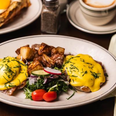 Les Eggs Norwegian dish.