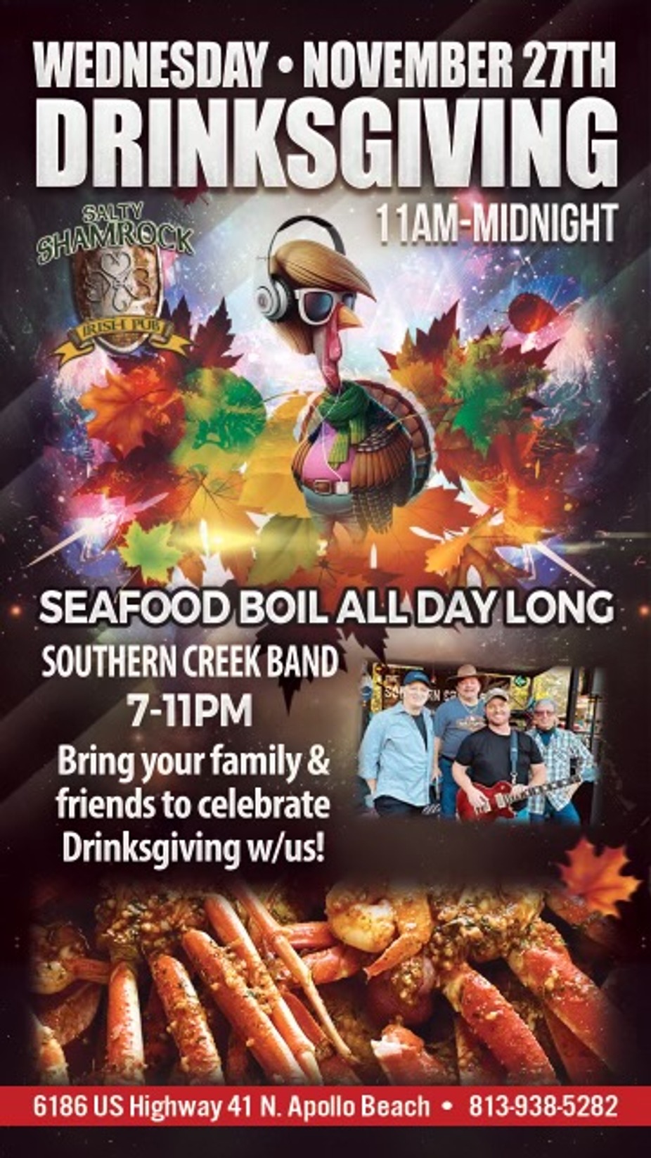 Drinksgiving and Seafood Boil event photo