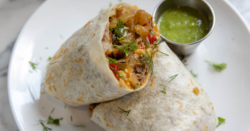 Big breakfast burrito