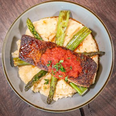 Blackened Salmon.