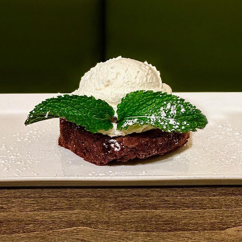 Housemade Warm Brownie Cake photo